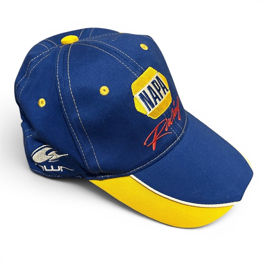 NAPA Racing Michael Waltrip MWR Blue Embroidered NASCAR Baseball Hat Cap NEW!